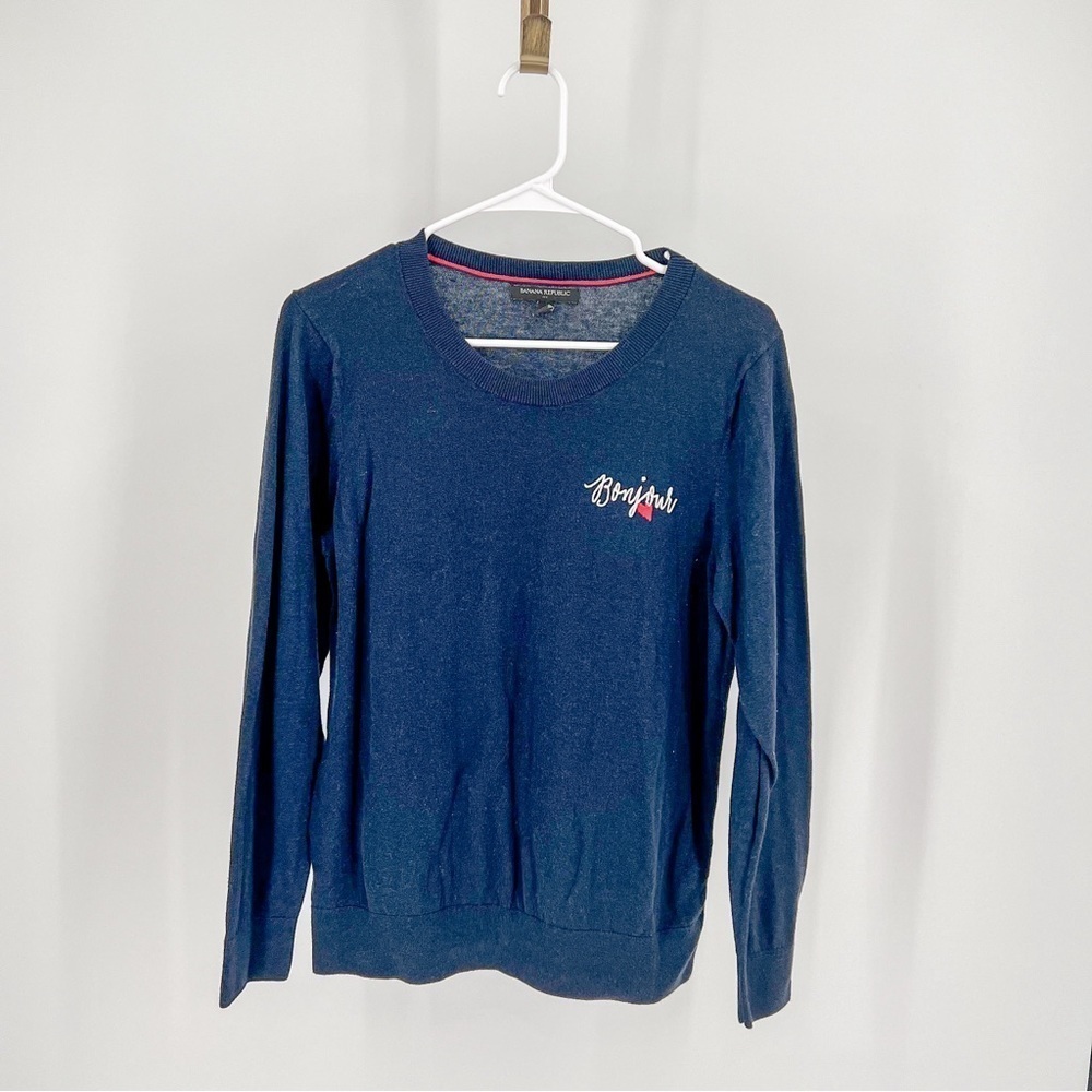 Womens Banana Republic Bonjour Long Sleeve Sweater